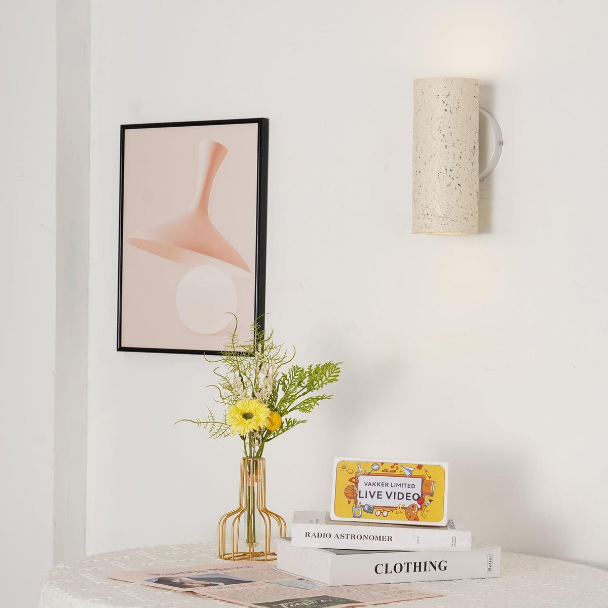 Dalem industriële wandlamp