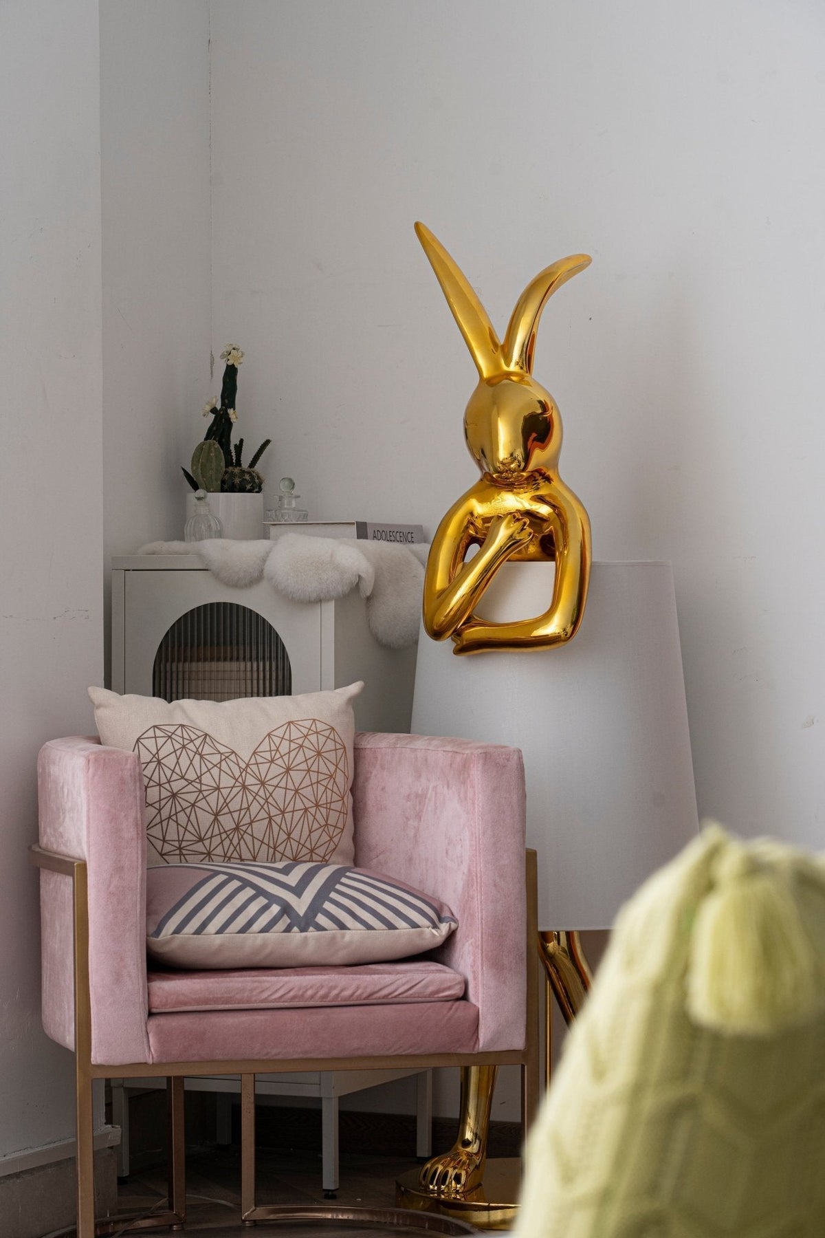 Sedr Luxe vloerlamp met silhouet van een konijn