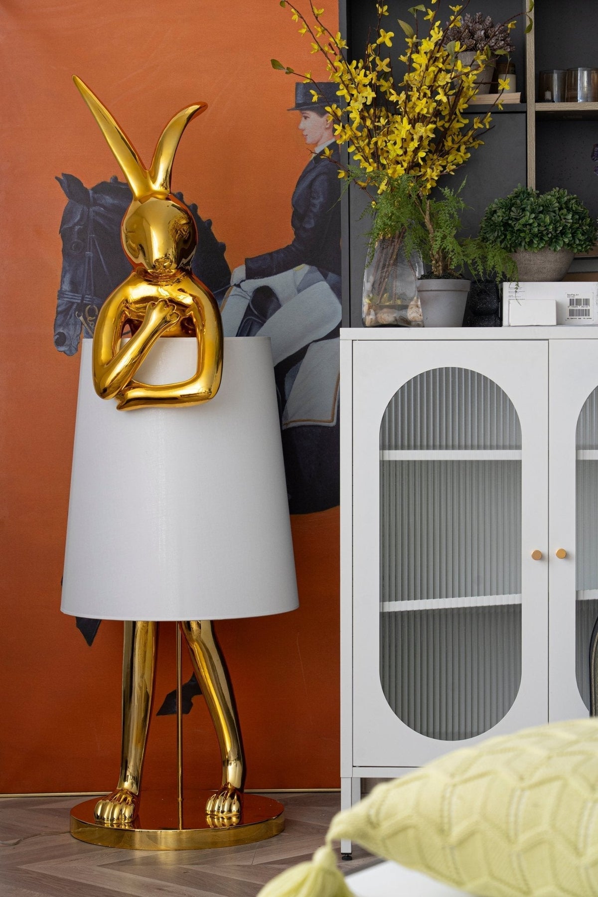 Sedr Luxe vloerlamp met silhouet van een konijn