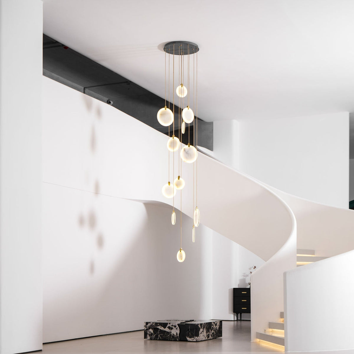 Harvest albasten hanglamp