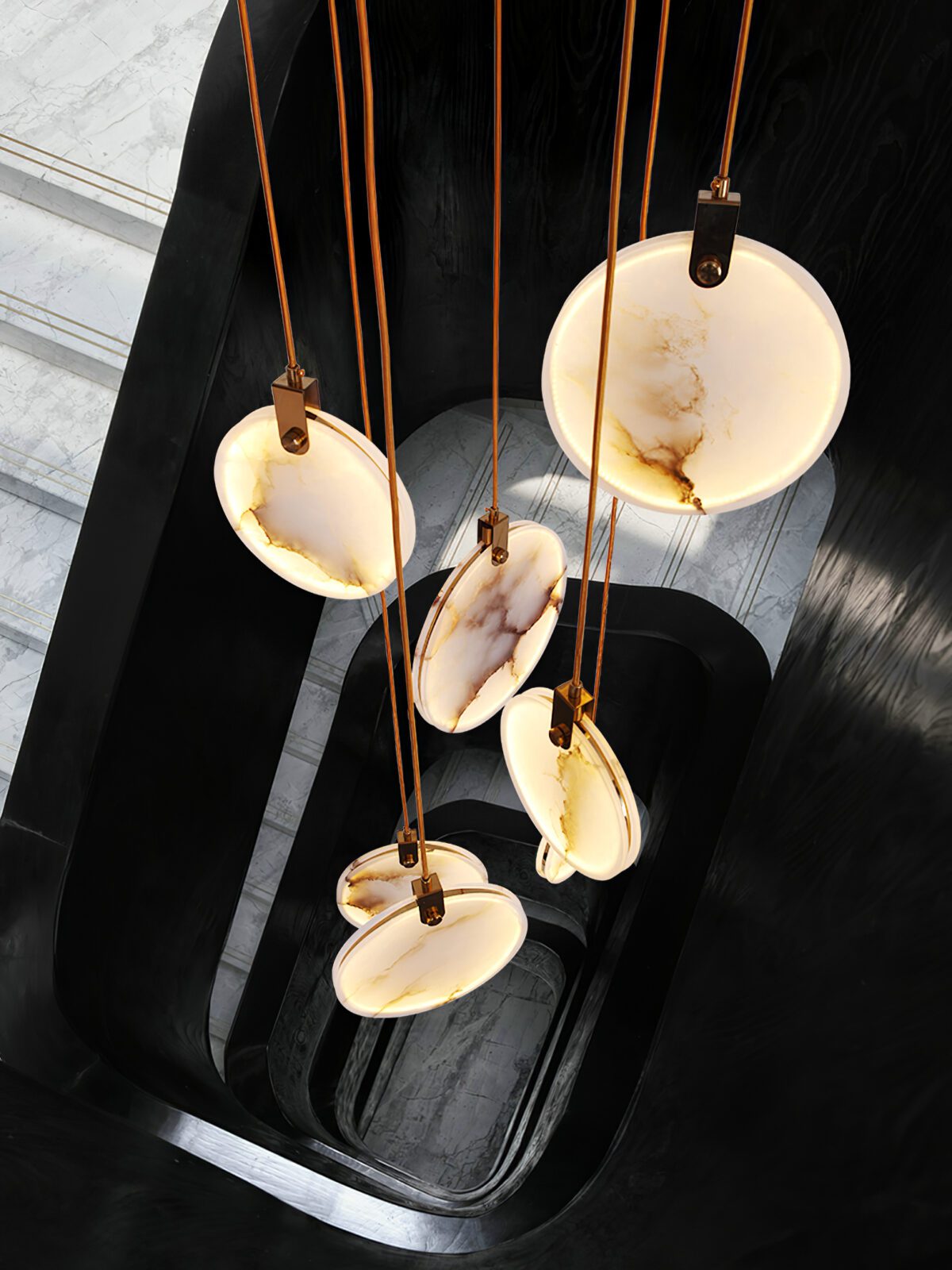 Lynore hanglamp van albast