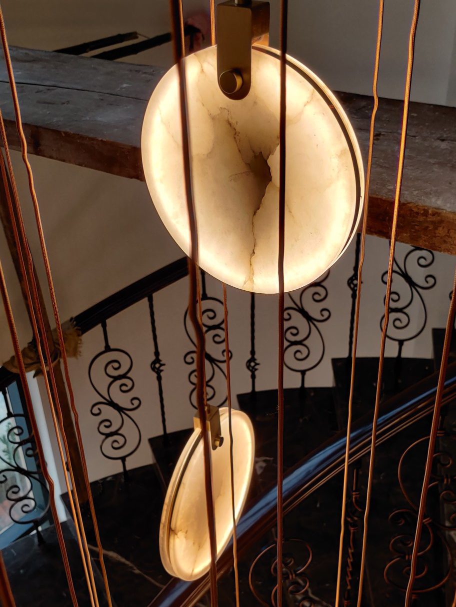 Lynore hanglamp van albast