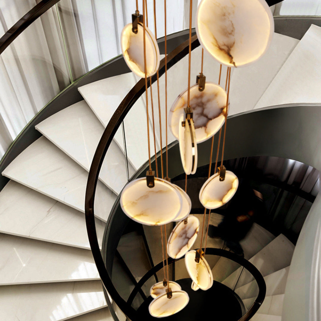 Harvest albasten hanglamp