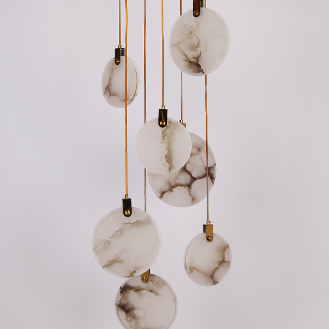 Harvest albasten hanglamp