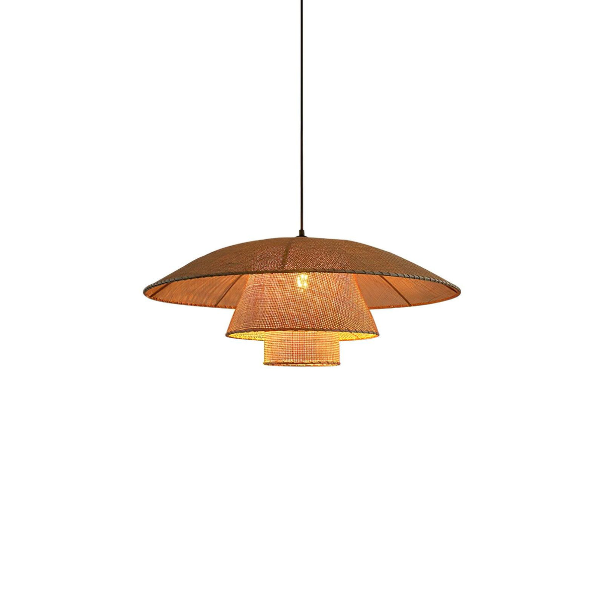 Arixu Vintage hanglamp van rotan