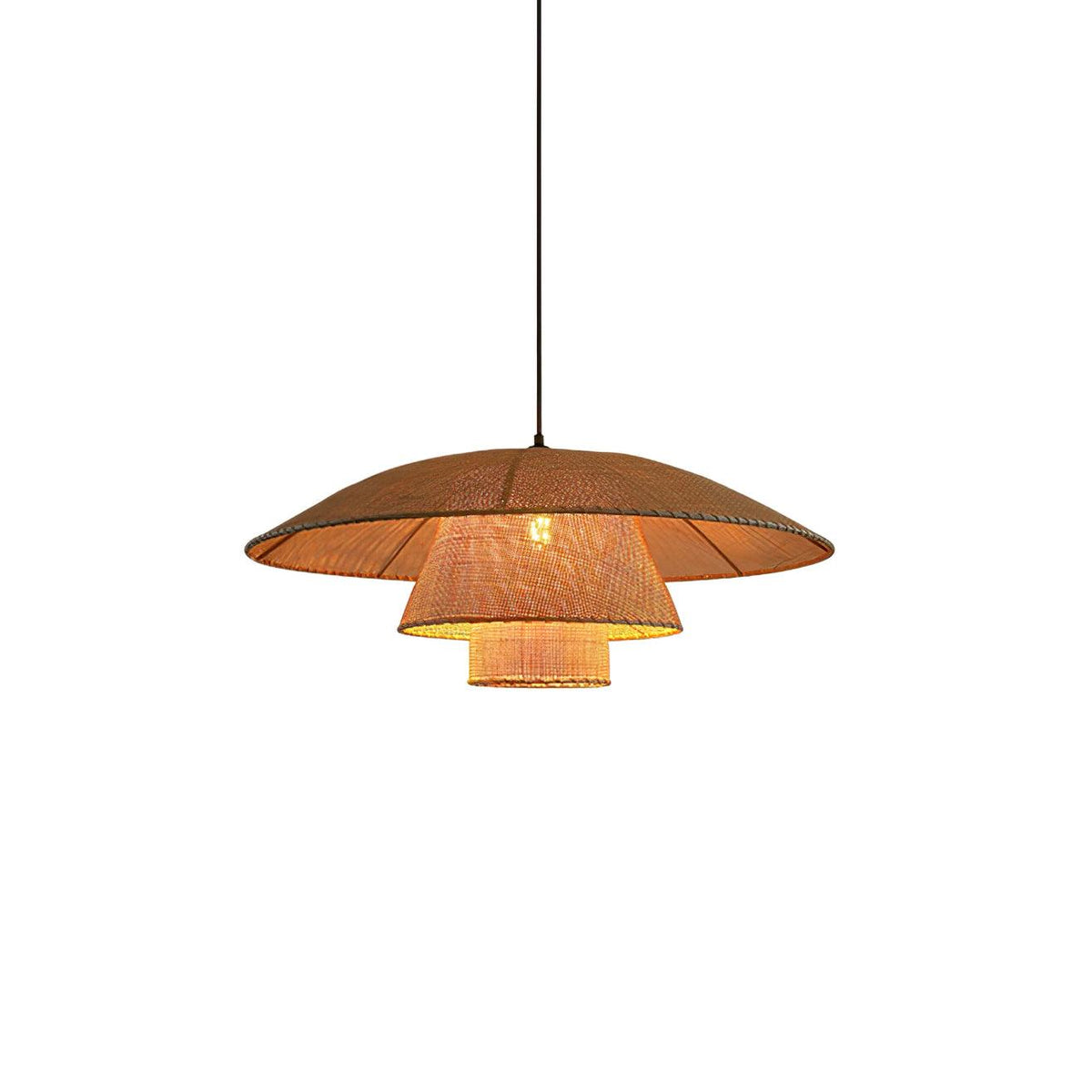Arixu Vintage hanglamp van rotan