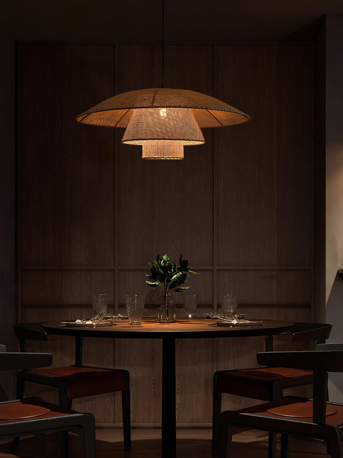 Arixu Vintage hanglamp van rotan