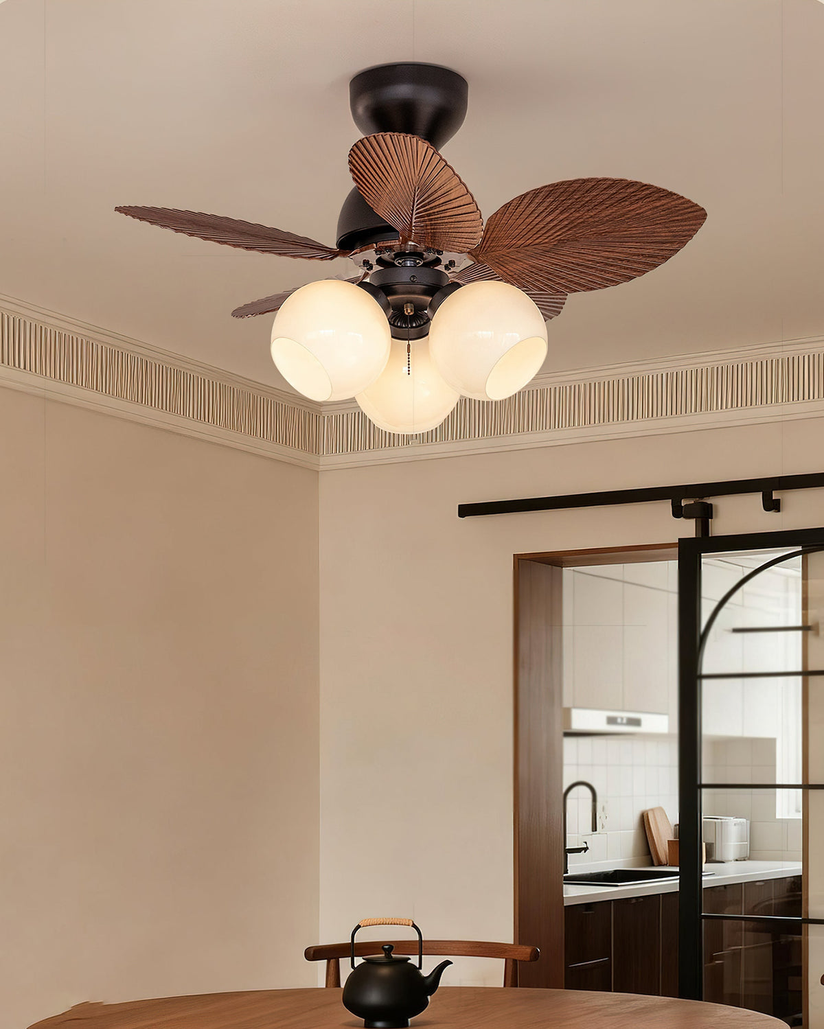Ambrose plafondventilator met verlichting