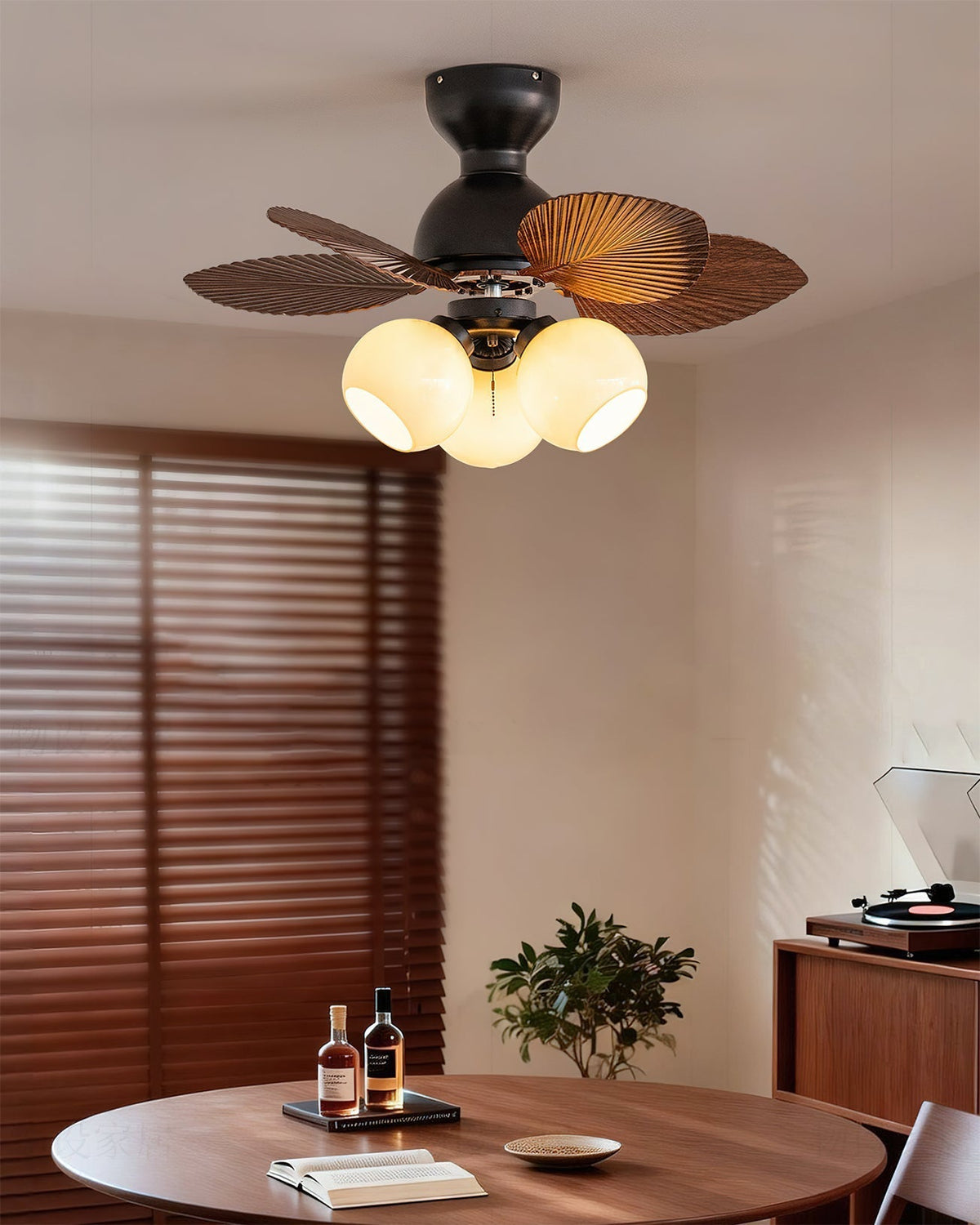Ambrose plafondventilator met verlichting
