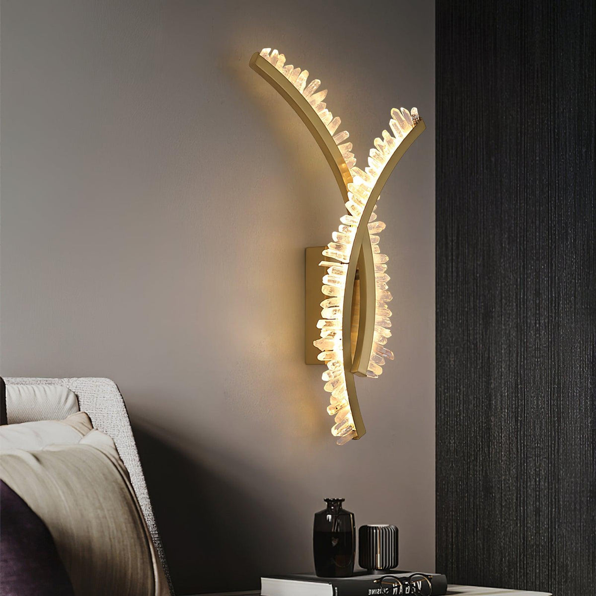 Celo Premium Noordse kunst kristallen wandlamp