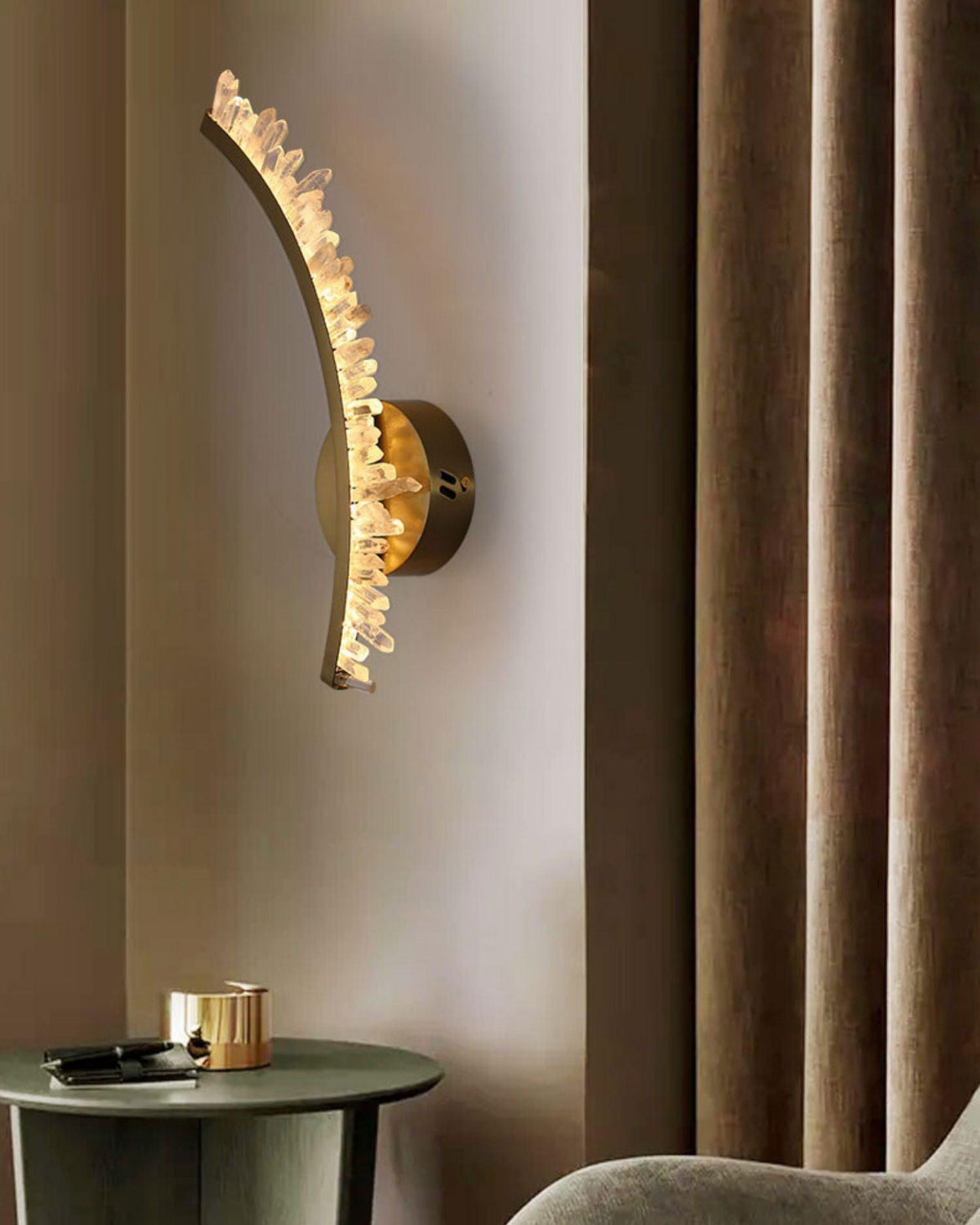 Celo Premium Noordse kunst kristallen wandlamp