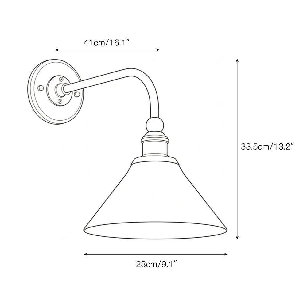 Liorivenne wandlamp
