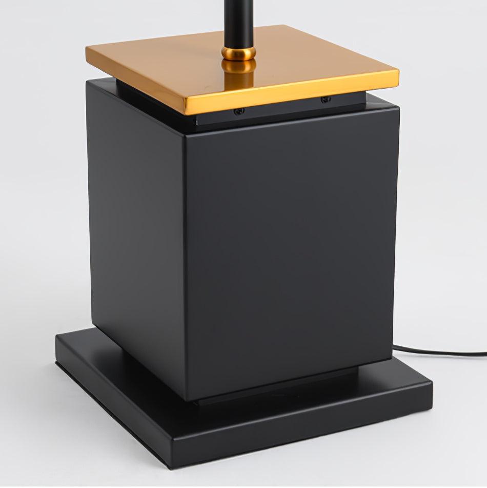 Socor moderne vloerlamp met stoffen kap