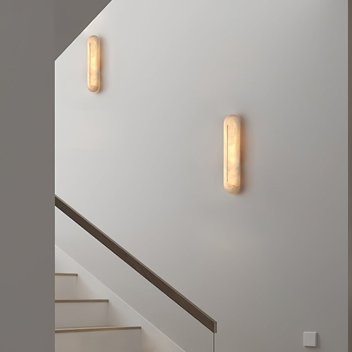 Armaryra Oblong albasten wandlamp
