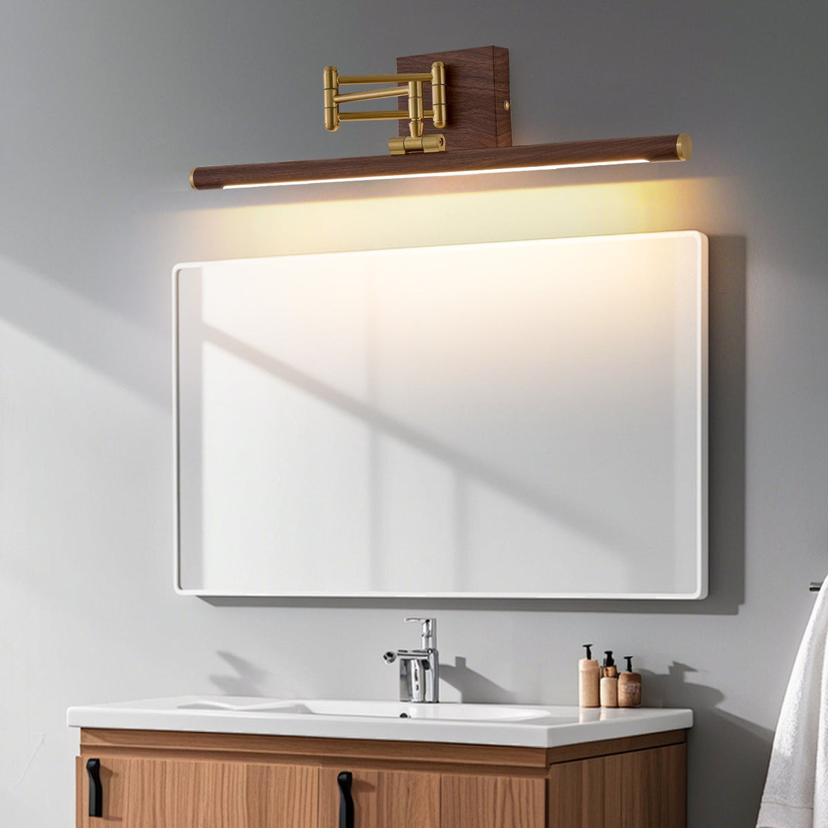 Hinkley Stokes messing wandlamp