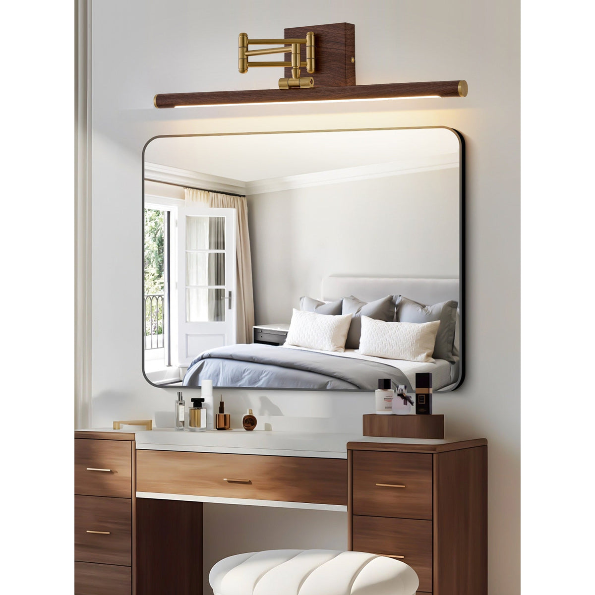 Hinkley Stokes messing wandlamp