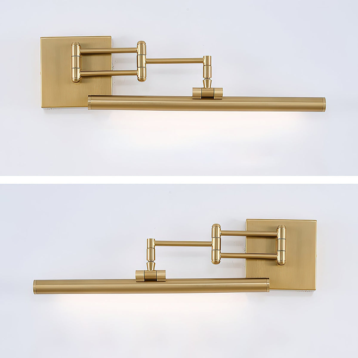 Hinkley Stokes messing wandlamp