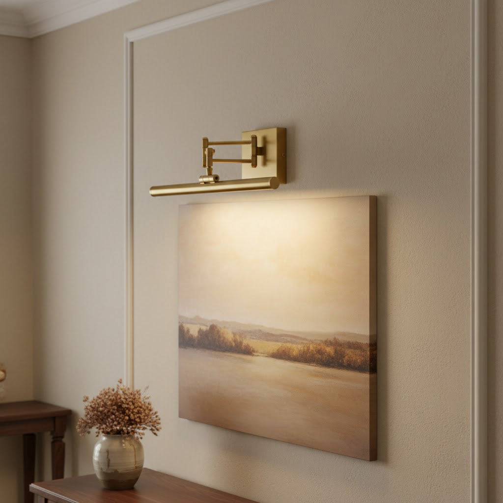 Hinkley Stokes messing wandlamp