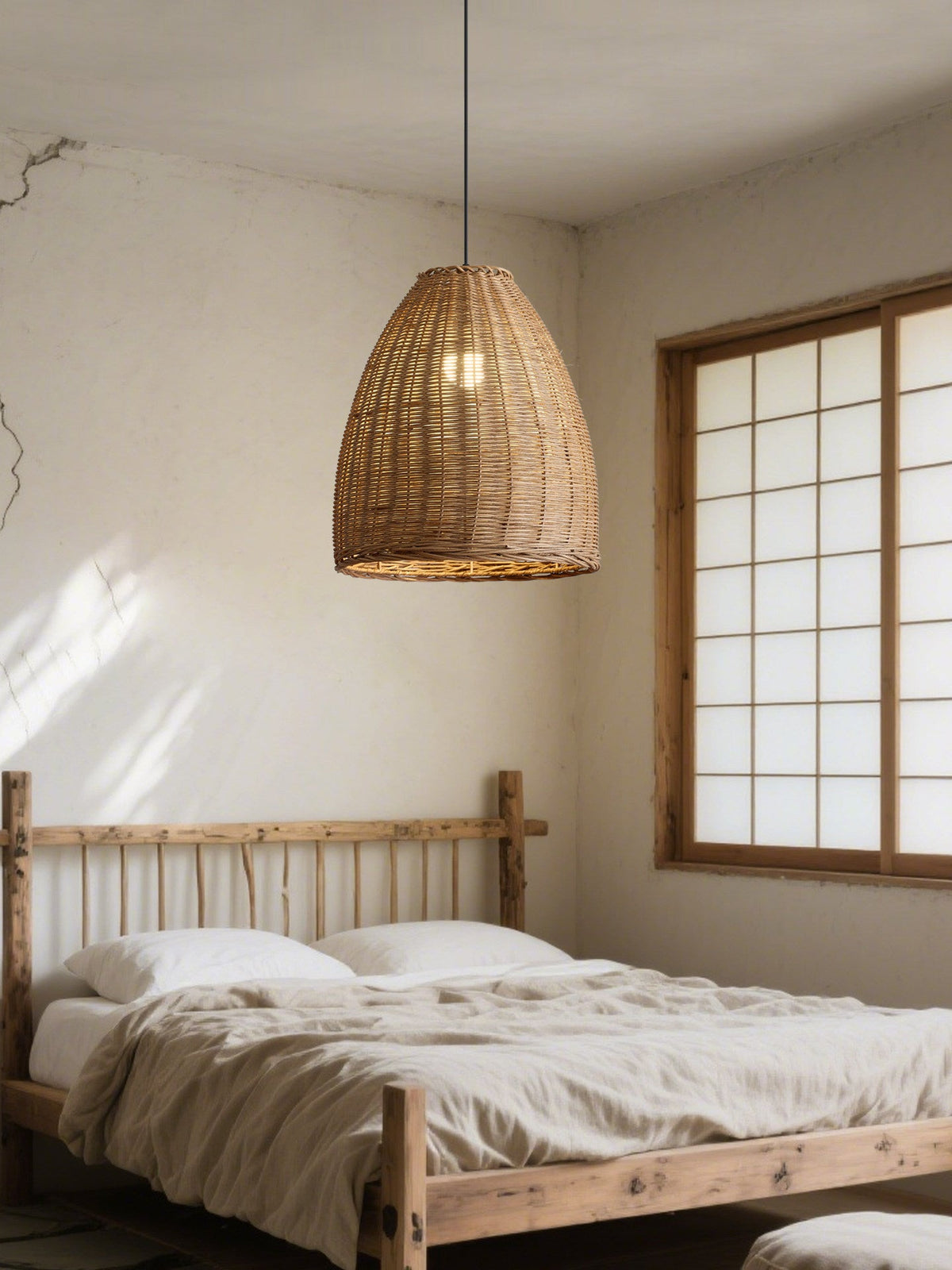 Jarrowcombe Geweven rotan hanglamp
