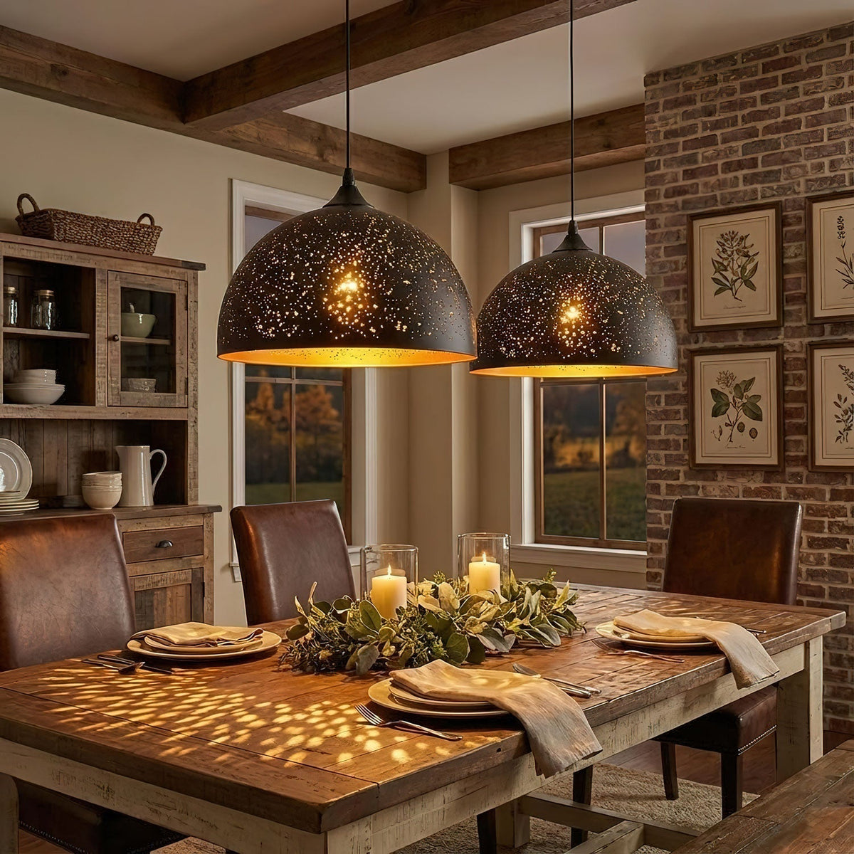 Calania Hollow Industrial hanglamp