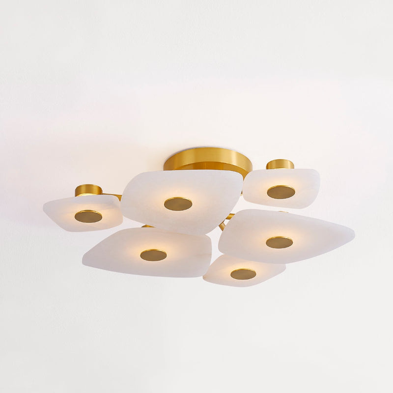 Eireraya plafondlamp in albast