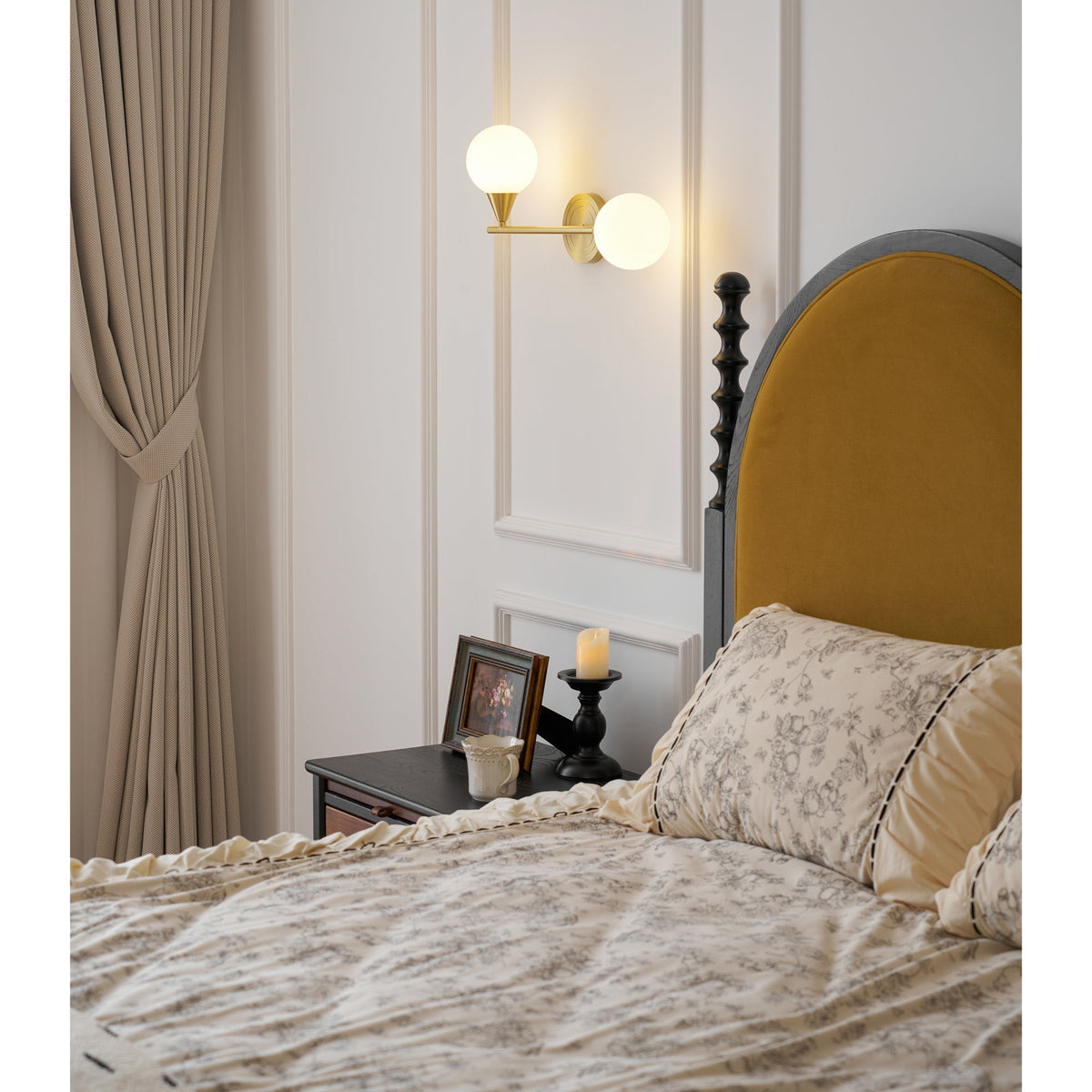 Orbilist wandlamp