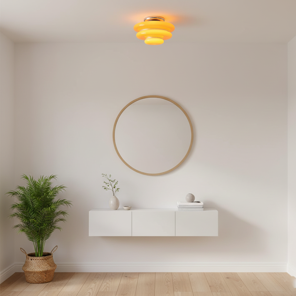 Marceline vlakke plafondlamp