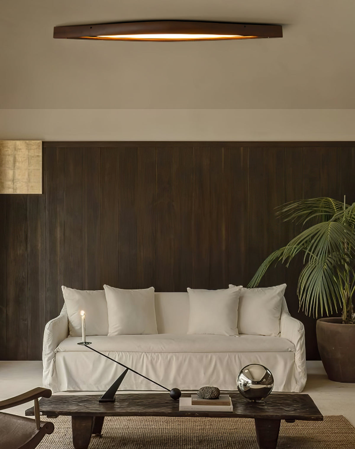 Alnoreth Nordic Horizon Lineaire plafondlamp van hout