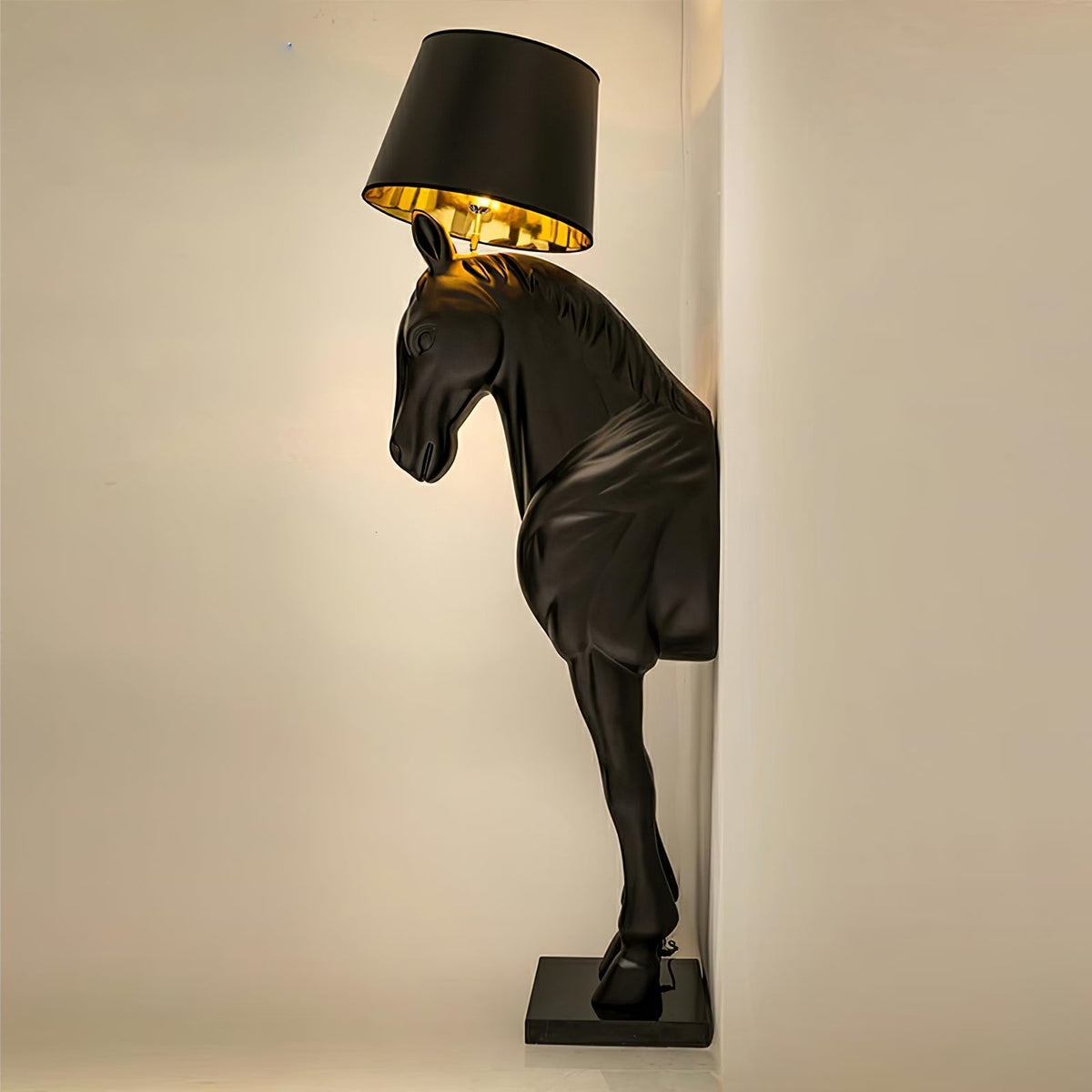 Brammell Paardensculptuur vloerlamp