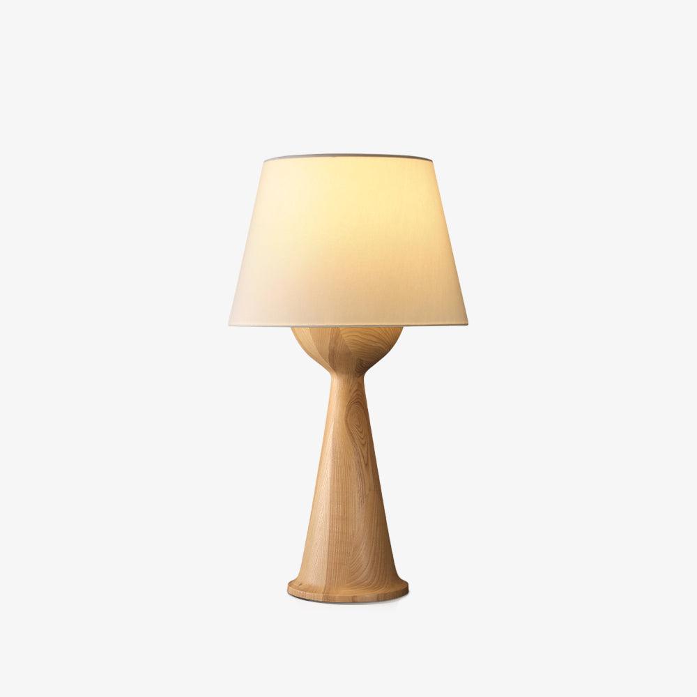 Tempo Vintage houten tafellamp