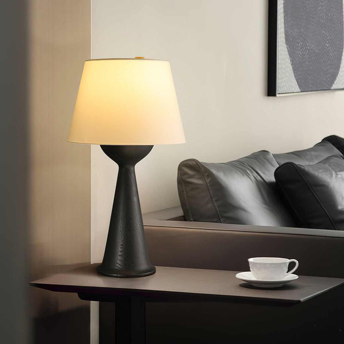 Tempo Vintage houten tafellamp