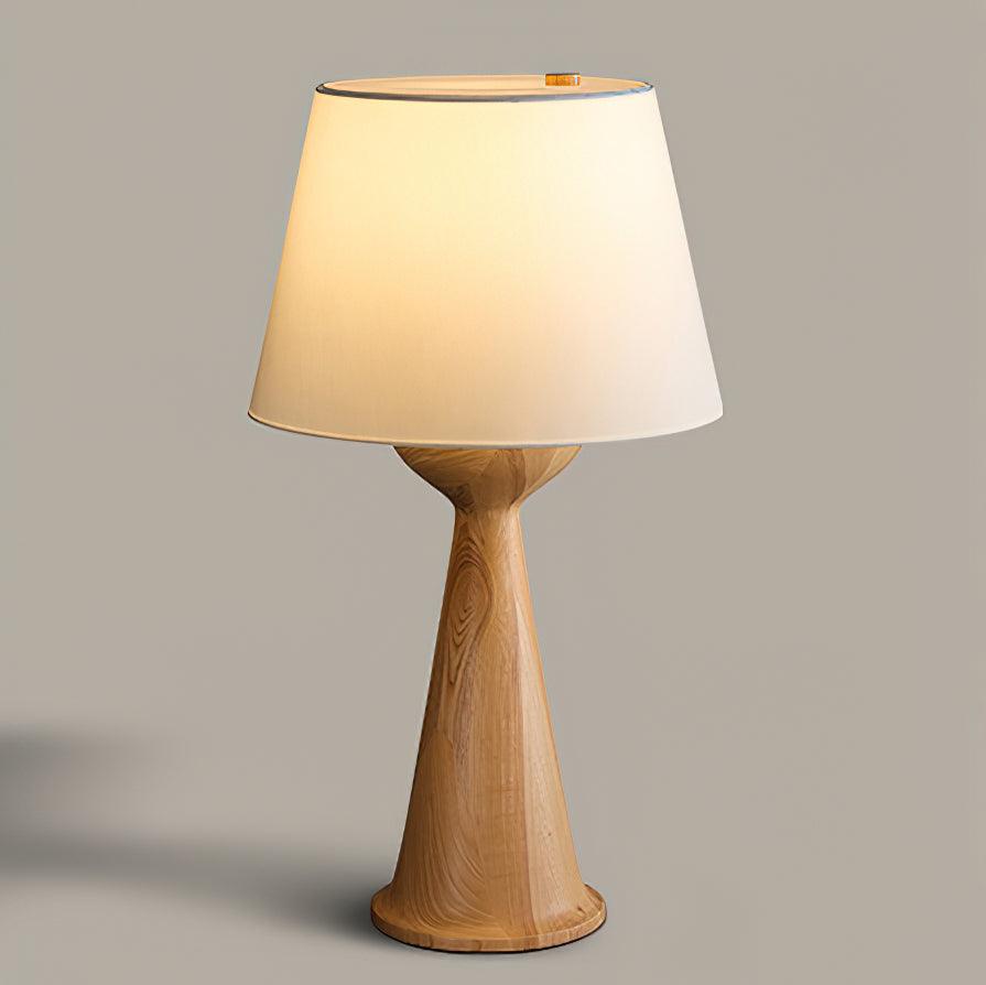 Tempo Vintage houten tafellamp