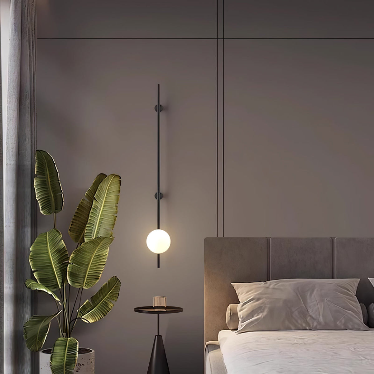 Nerylor Moderne minimalistische wandlamp van glas