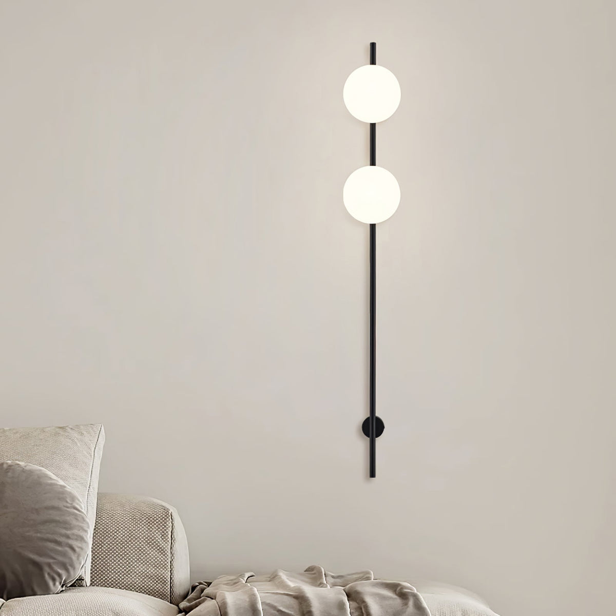 Nerylor Moderne minimalistische wandlamp van glas