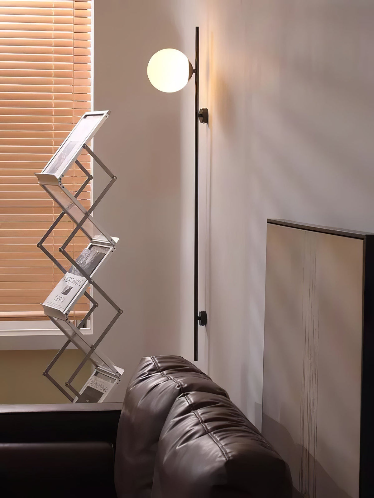 Nerylor Moderne minimalistische wandlamp van glas