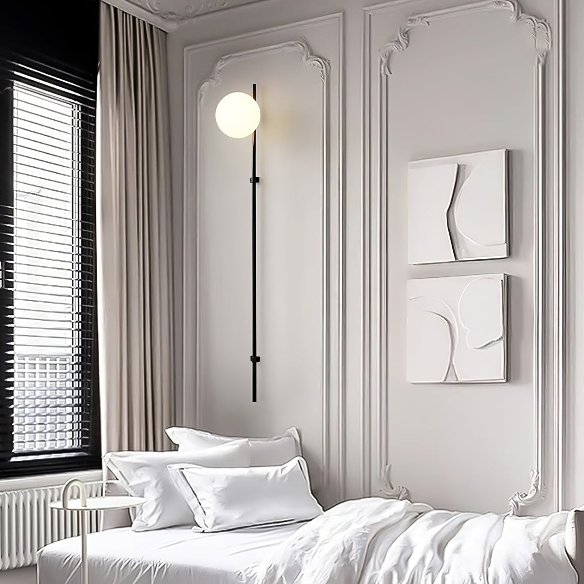Nerylor Moderne minimalistische wandlamp van glas