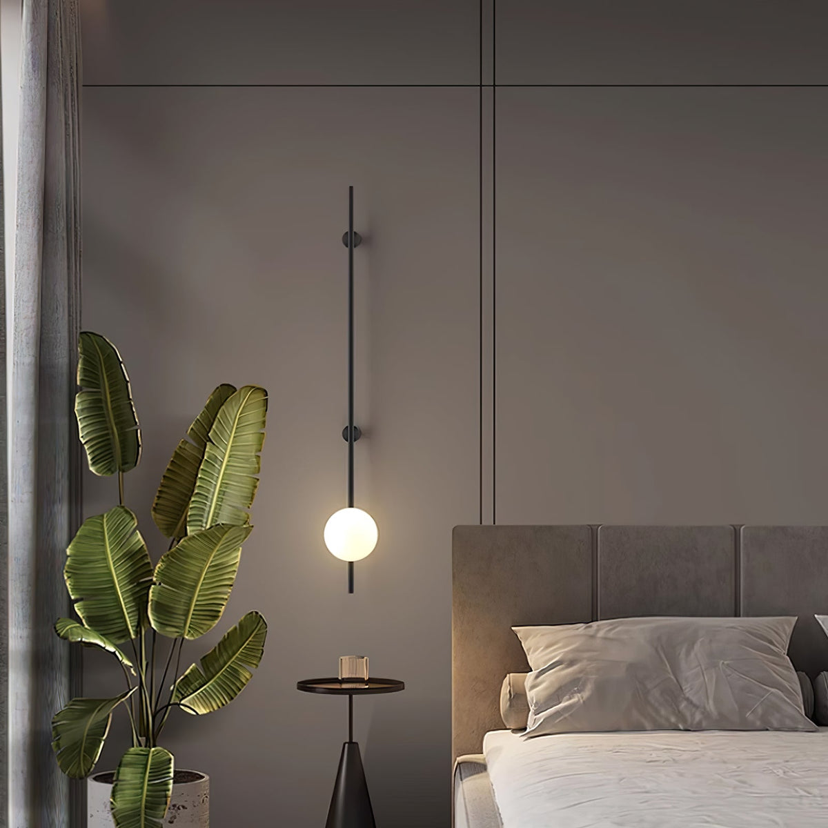 Nerylor Moderne minimalistische wandlamp van glas