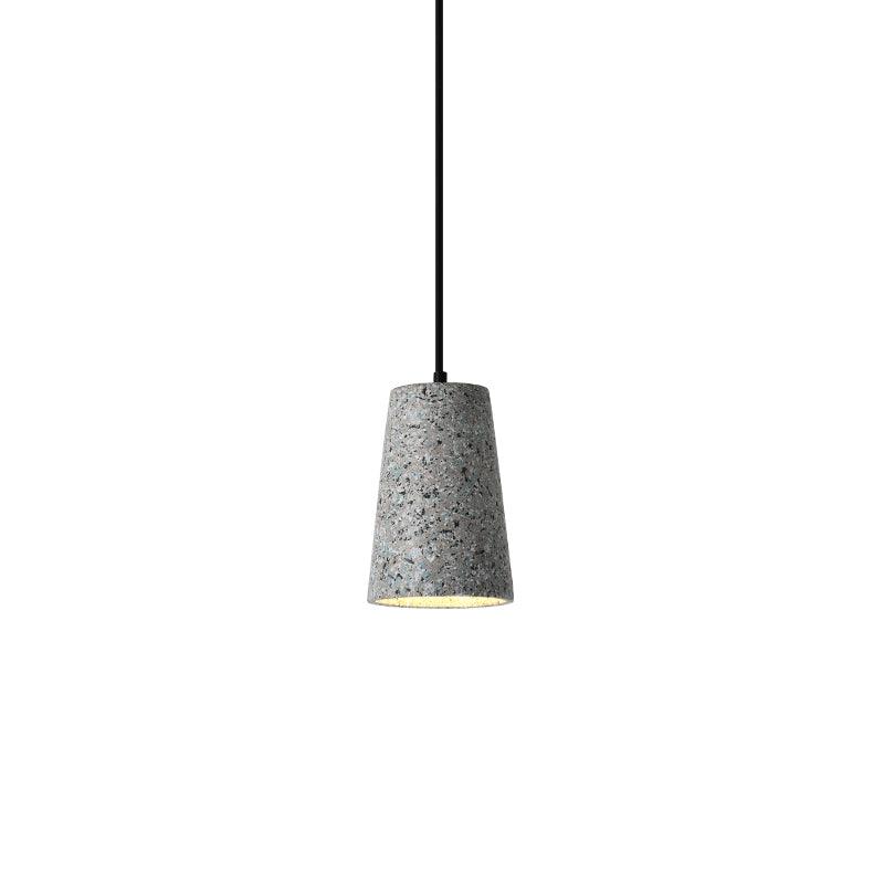 Moderne hanglamp van marmer en cement
