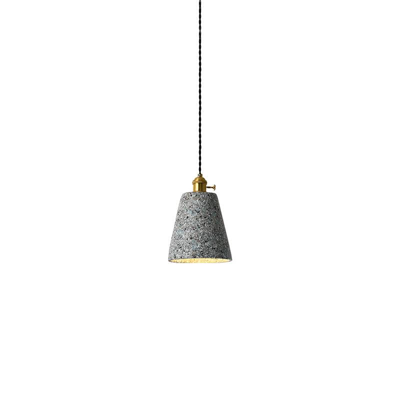 Moderne hanglamp van marmer en cement