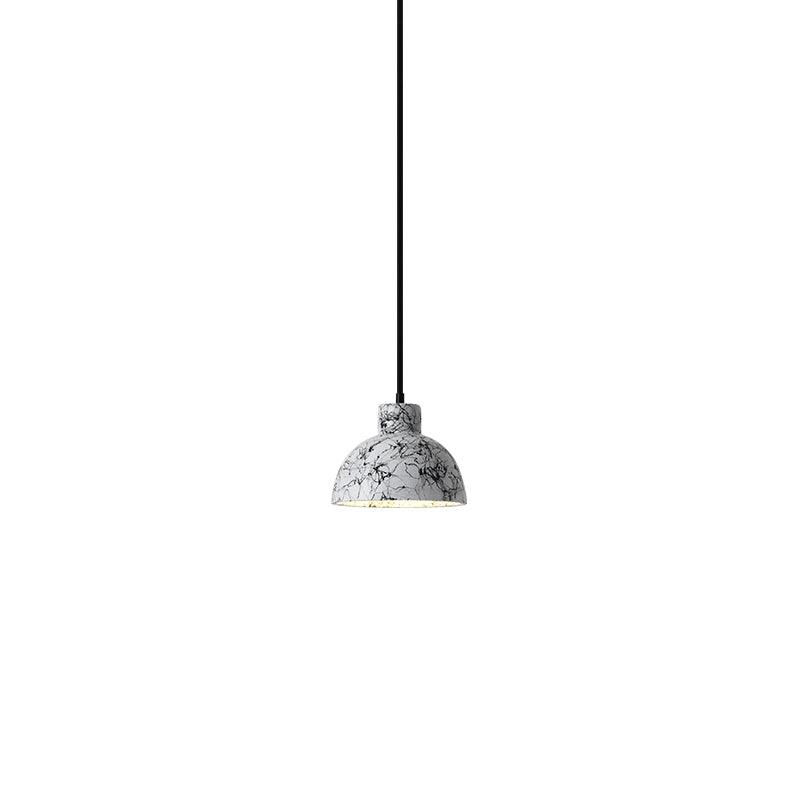 Moderne hanglamp van marmer en cement