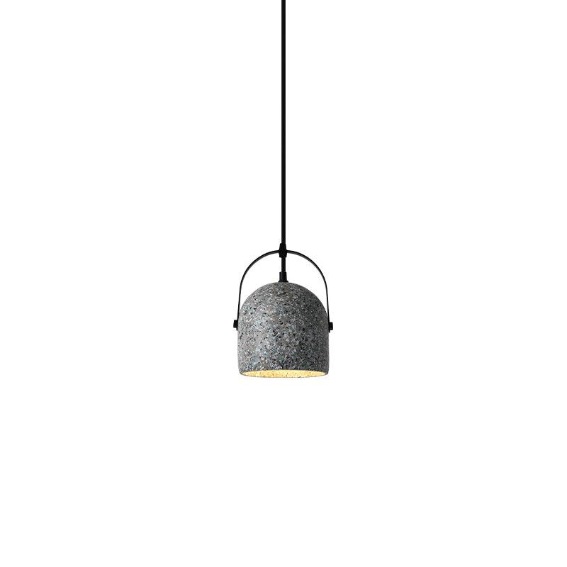 Moderne hanglamp van marmer en cement