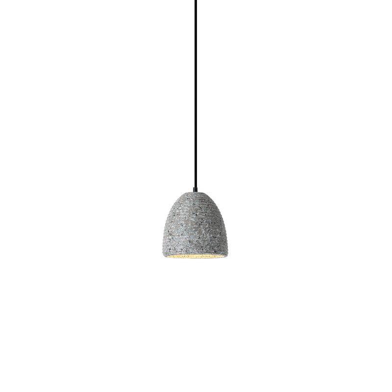 Moderne hanglamp van marmer en cement