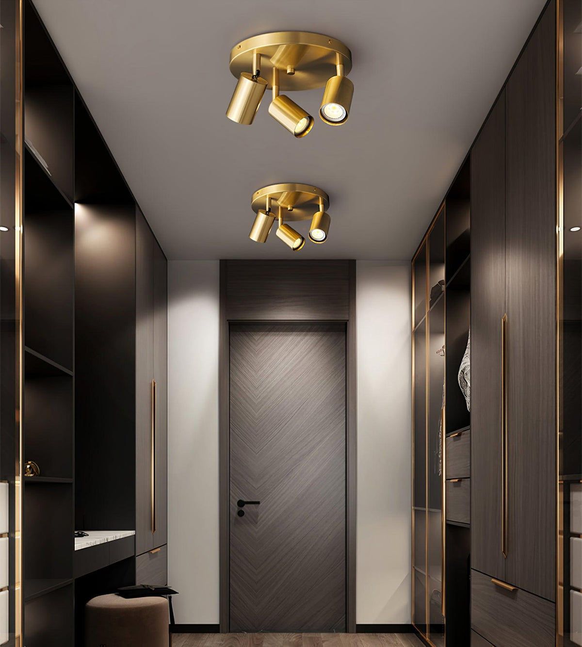Quin plafondlamp cilindrisch verstelbaar modern