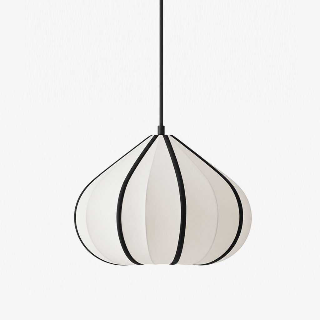 Fallowmere hanglamp van geribbelde stretchstof