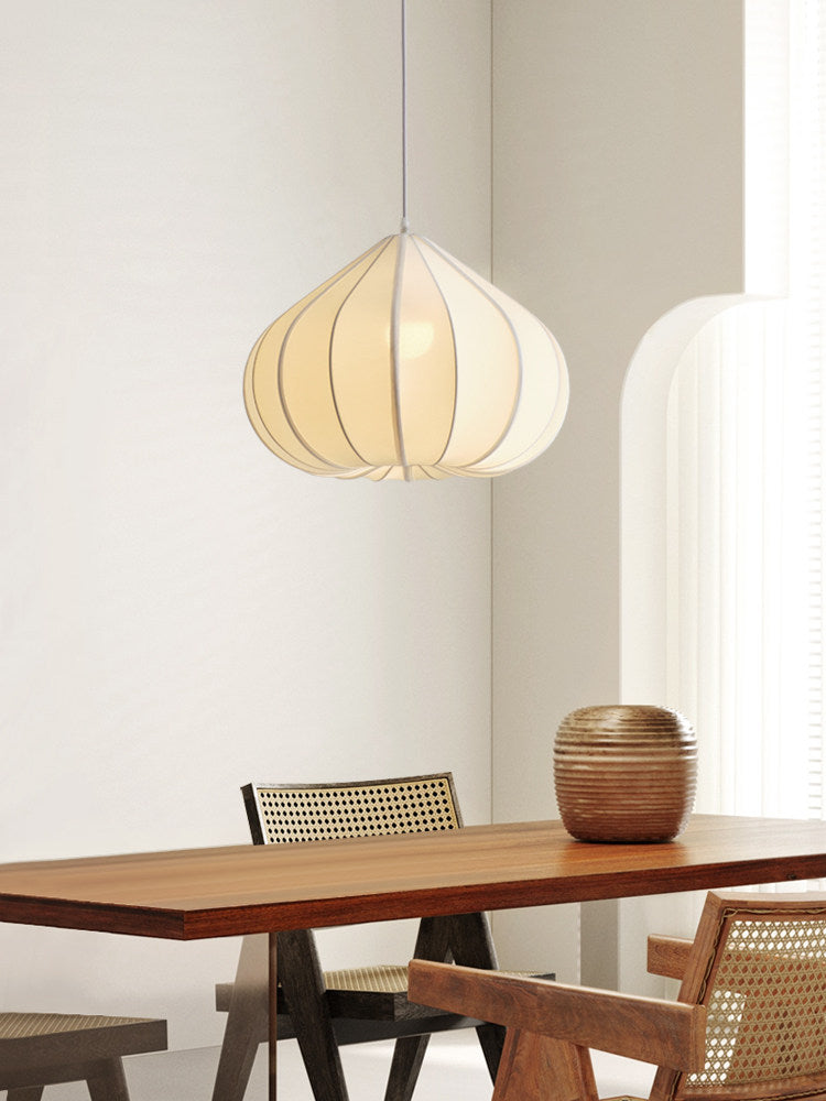 Fallowmere hanglamp van geribbelde stretchstof