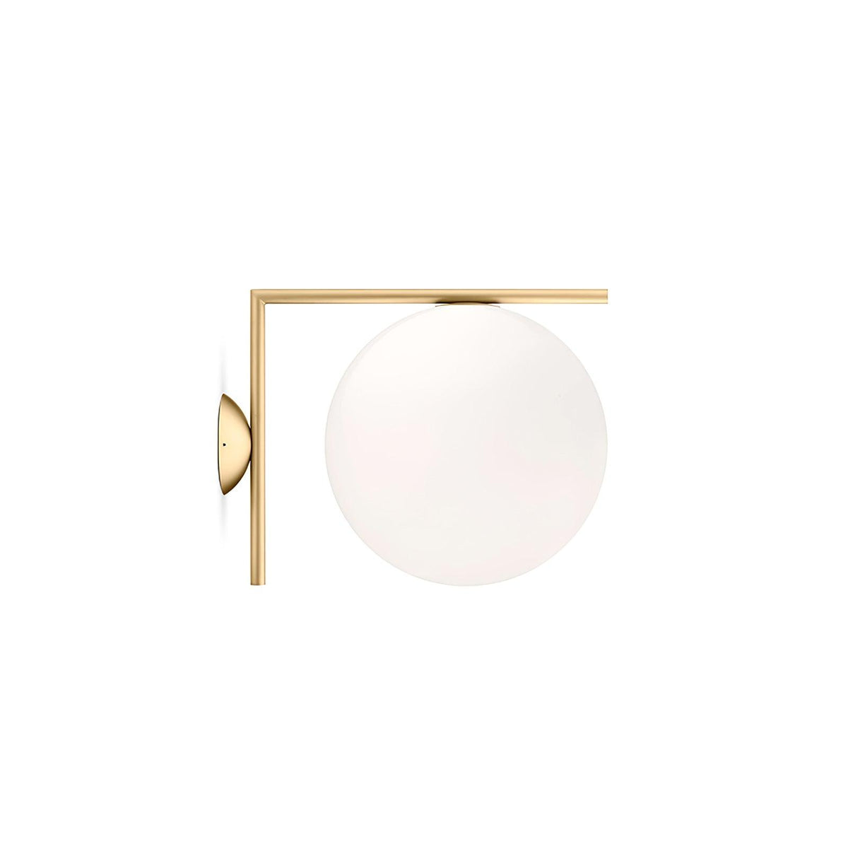 Joanna moderne minimalistische wandlamp van melkglas