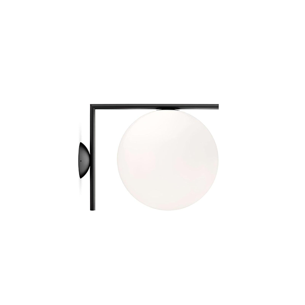 Joanna moderne minimalistische wandlamp van melkglas