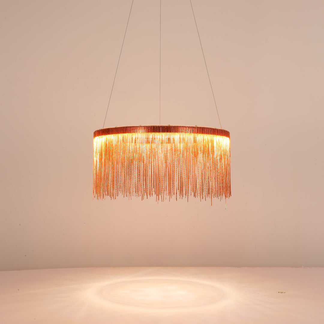 Marilyn Design Grote LED Hanglamp Zwart Wit Gouden Metaal  Woonkamer