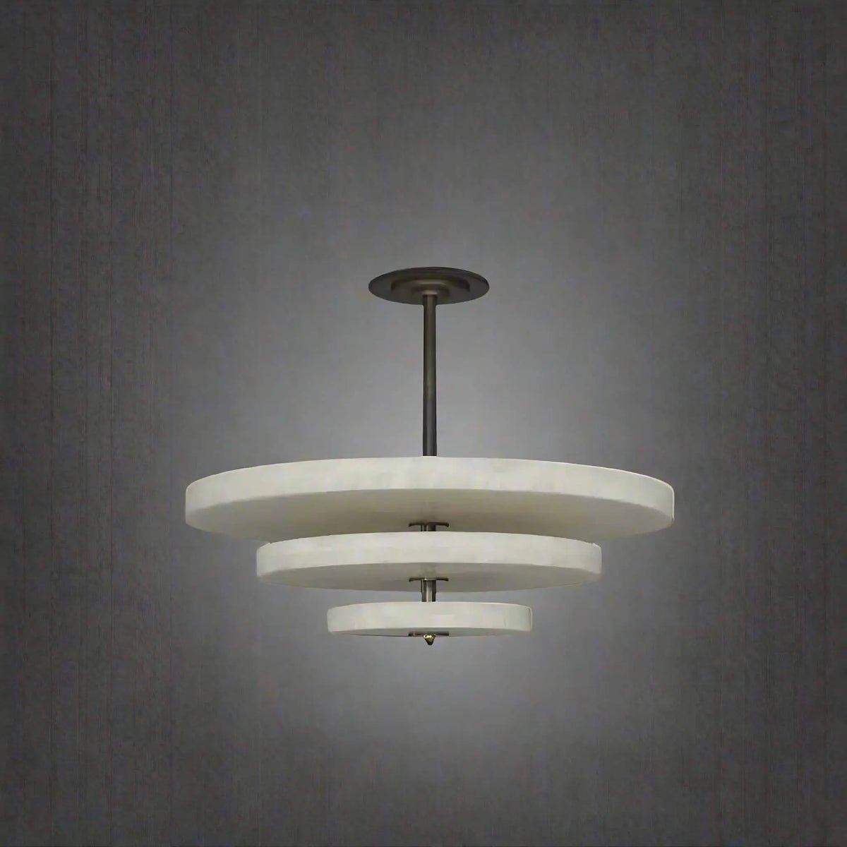 Nivoreria Minimalistische hanglamp van albast