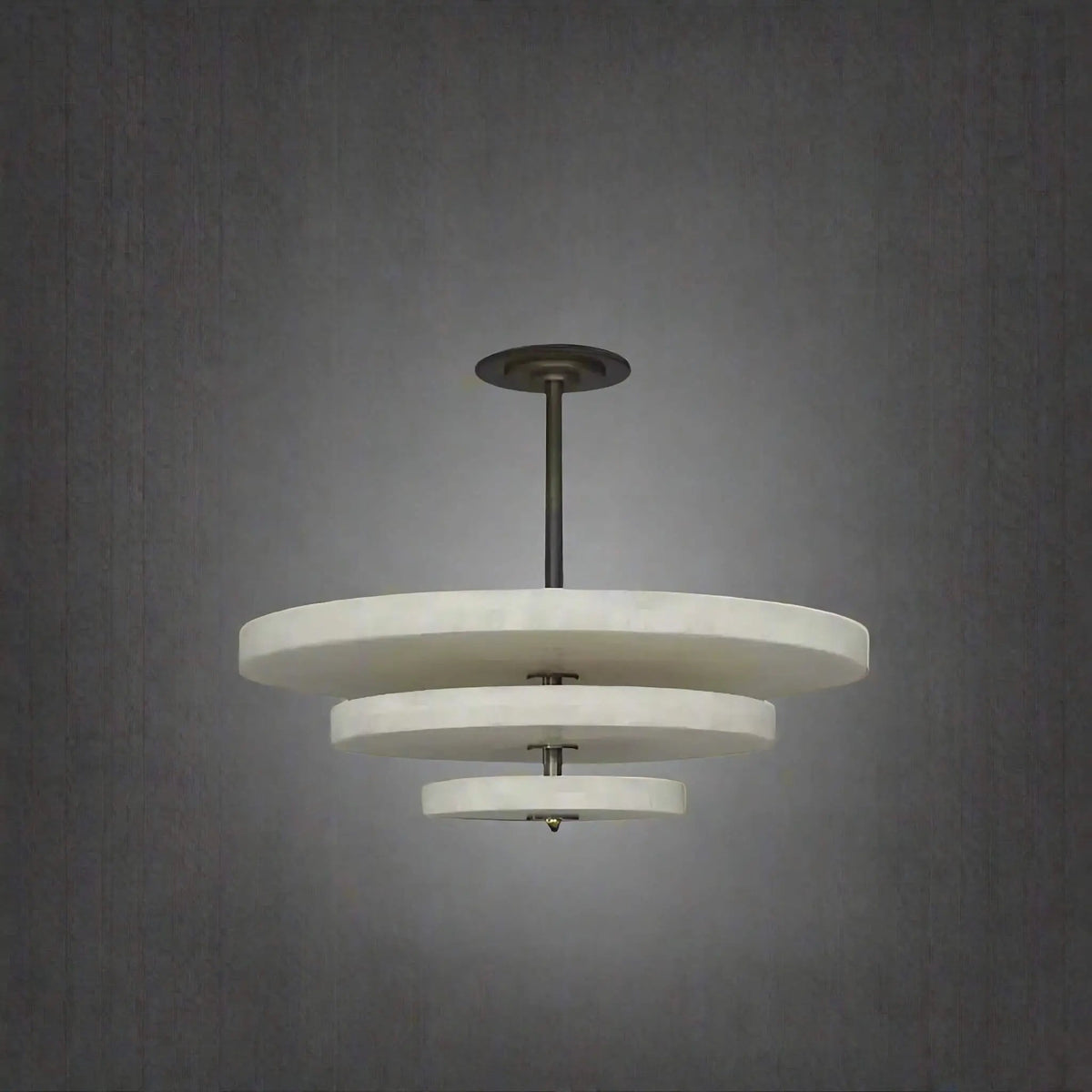 Nivoreria Minimalistische hanglamp van albast